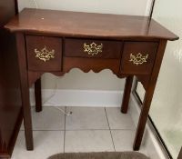 3 Drawer Solid Wood Dressing Table
