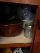 Cabinet Lot of Assorted Kitchenwares