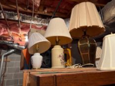 Assorted Lamps