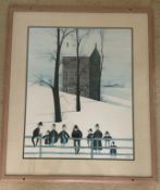 P. Buckley Moss Signed Print 827 of 1000 