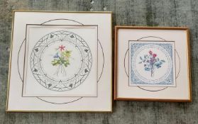 Pair of Botanical Prints