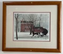 Signed P. Buckley Moss Print 809 of 1000 
