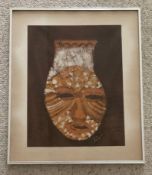 Batik Tribal Portrait