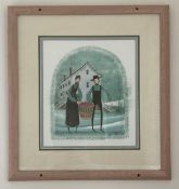 Signed P. Buckley Moss 688 of 1000 