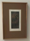 Framed Copper Engraving