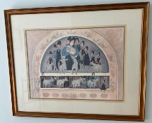 Signed P. Buckley Moss Print 722 of 1000 