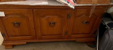 3 Door Console Cabinet