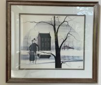Signed P. Buckley Moss 995 of 1000