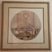 Signed P. Buckley Moss 554 of 1000 