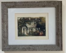 Watercolor Courtesy of Illinois Central Railroad 
