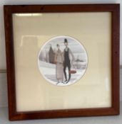 Signed P. Buckley Moss 53 of 1000 “Young Neighbors”