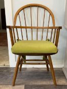Wooden Arm Chair with Cushion