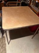 Card Table with 6 chairs