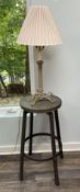 Lamp with Stool