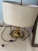 2 Arm Brass Lamp