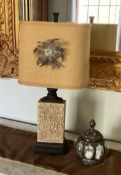 Decorative Lamp with Glass Jar