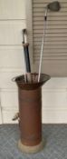 SKAN Copper Coal Skuttle