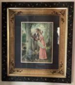 Ornately Framed Victorian Print