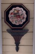 Wall Sconce with Collector's Plate