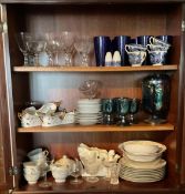 Contents of China Cabinet