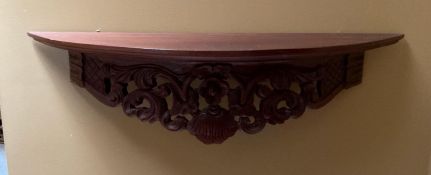 Decorative Wooden Wall Shelf