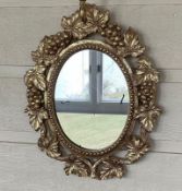Over Gold Leaf Mirror