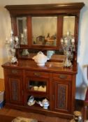 Antique Mirrored Sideboard