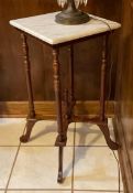 Marble Top Fern Stand