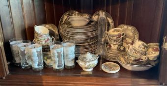 Large Happy Village China Service for 20