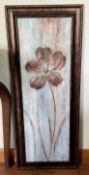 Pair of Framed Flower Prints