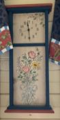 Hand Painted Wall Clock