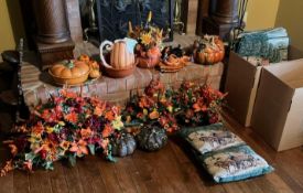 Large Lot of Fall Decor