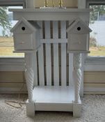 Handmade Birdhouse Table