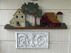2 Wall Plaques