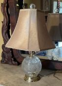Pair of Glass Lamps