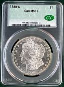 1880 S Morgan Dollar MS 62