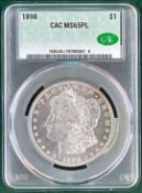 1898 Morgan Dollar MS 65PL