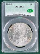 1900 O Morgan Dollar MS 62