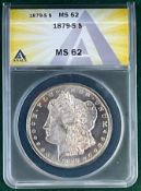 1879 S Morgan Dollar MS 62