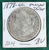 1878 CC Morgan Dollar