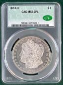 1883 O Morgan Dollar MS 62 PL