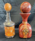 2 Vintage Decanters