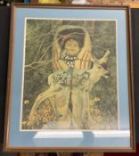 Framed Lithograph by Ron Faner