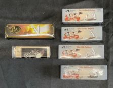6 Pocket Knives in Boxes