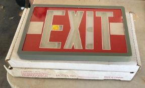 2 Exit Signs