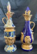 2 Vintage Jim Beam Decanters