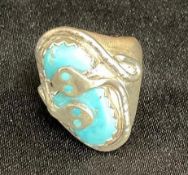 Zuni Turquoise Ring