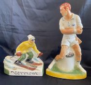 Vintage Sports Themed Decanters