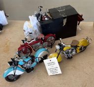 4 Harley Davidson Model Motorcycles