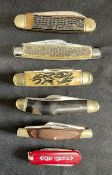 6 Pocket Knives